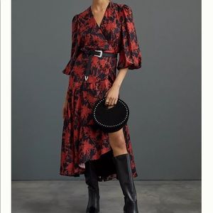 Anthropologie wrap dress, Medium